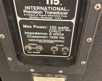 $125 for each piece …..or$225 for 2pieces or $400 for 4pieces ! Call if interested 913-908-8478. More pictures of Peavey toward end of pictures!