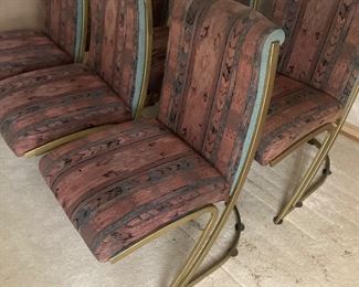 Look up the Z chair by Pierre Paulin . A single chair is priced at $900 recovered ! We have them 4 for $350 ! ??? 