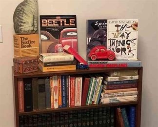 Books And Shelf