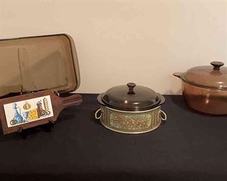 Fireside Brown Glass Pyrex