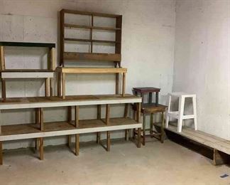 Wooden Shelves
