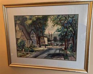Framed Painting