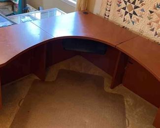 Solid Wood Desk and Carpet Saver Mat