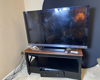 Sony 54 inch TV and Entertainment Center