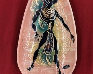 Original Mark Bellaire artist signed piece - circa 1940s