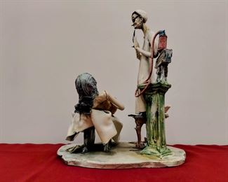 Toni Morreto mad scientist/ doctor sculpture 