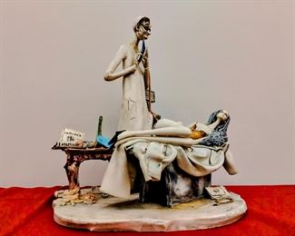Toni Morreto mad scientist/ doctor sculpture 