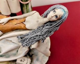 Toni Morreto mad scientist/ doctor sculpture 