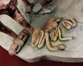 Toni Morreto mad scientist/ doctor sculpture 