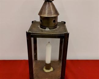 Antique candle holder/lantern