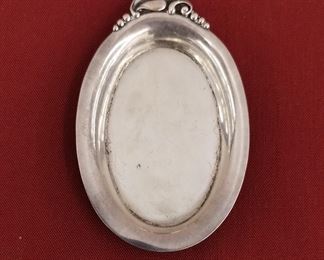 Tiffany and company sterling silver miniature platter / trinket dish