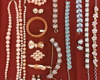 Assorted, some signed. Top quality, beautiful vintage costume jewelry