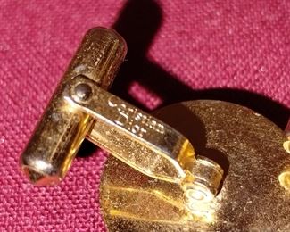 Christian Dior vintage cufflinks - AUTHENTIC