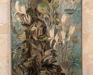 Original George Little Oil on Canvas. 
