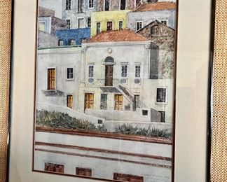 Original Sherry Caldwell Painting dated 1982