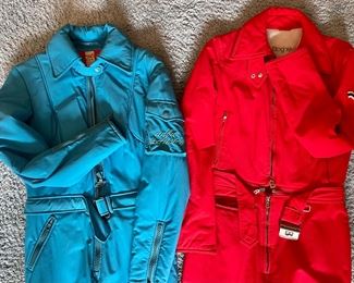Tons of Vintage Skiing Clothes. These are Anba and Bogner. 