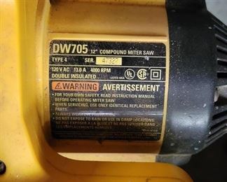 DeWALT Miter Saw
