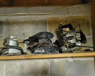 Belt Sander, Router