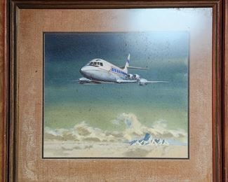 Airplane Framed Wall Art