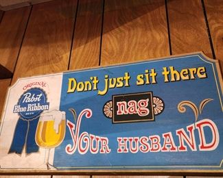 Vintage Beer Sign