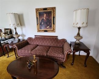 Duncan Phyfe Style Sofa