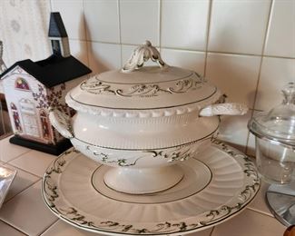 Soup Tureen and Ladle