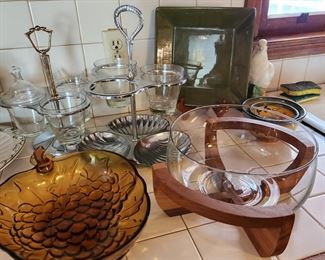 Mid Century Serving Ware