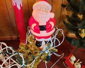 Santa Blow Mold