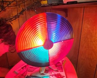 Vintage Christmas Tree Color Wheel