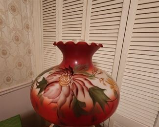 Vintage Hand Painted Gone with the Wind Lamp