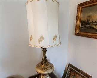 MCM Hollywood Regency Style Lamps (pair available)