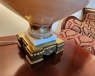 MCM Hollywood Regency Style Lamps (pair available)