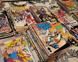Large Collection of Marvel Comics