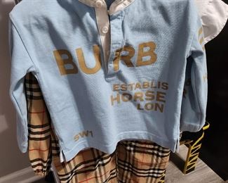 Burberry baby clothes