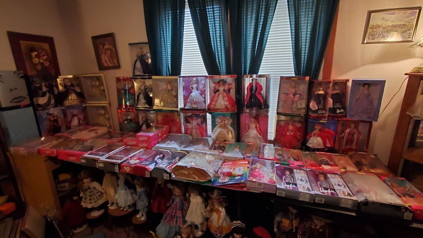 50 off! Dolls Galore! Estate Sale Barbie... starts on 7/6/2023