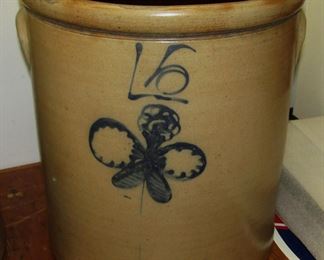 15 gall salt glazed butterfly