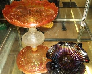 Northwood BUTTERFLY Carnival Glass