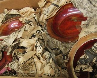 set of carnival dishes