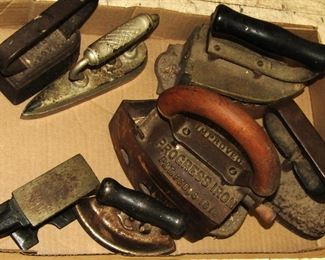 Antique Cast Iron Sad Irons