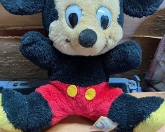 Vintage Disney Plush Toys.