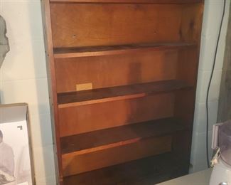 Wood bookcase