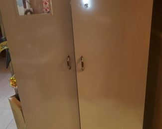 Metal wardrobe