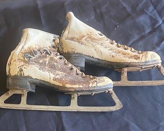 Vintage Ice Skates 