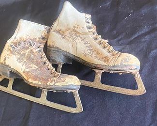 Vintage Ice Skates 