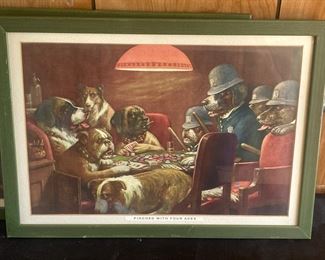 Dogs Playing Poker 