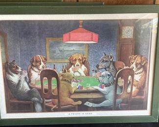 Dogs Playing Poker 
