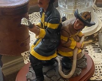 Red Hats of Courage Figurine