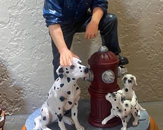 Red Hats of Courage Figurine