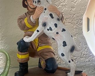 Red Hats of Courage Figurine