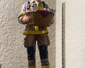 Red Hats of Courage Figurine